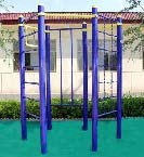 户外运动设施肋木爬网225*225*225
